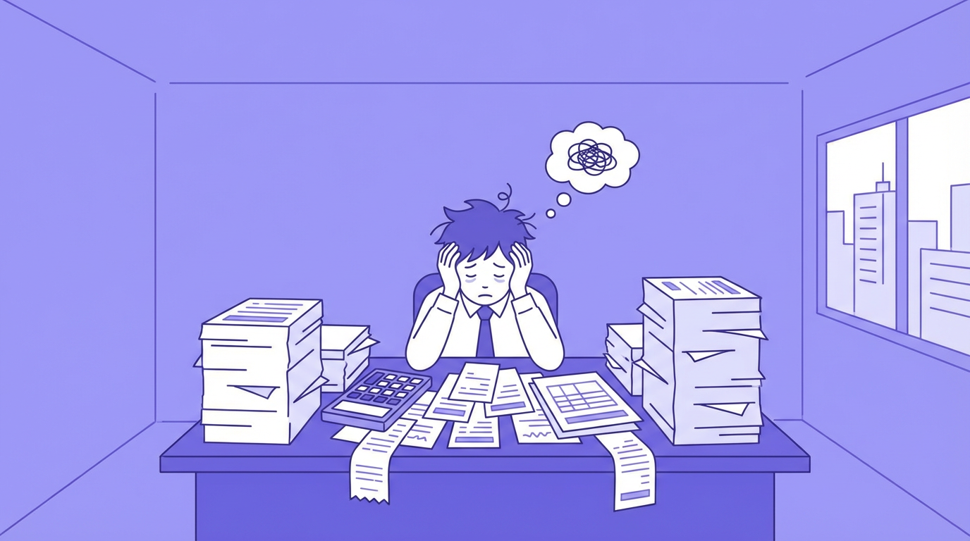 小規模事業者の経理業務人件費イメージ