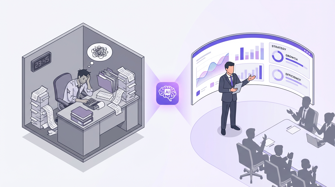 事務処理から財務戦略へ